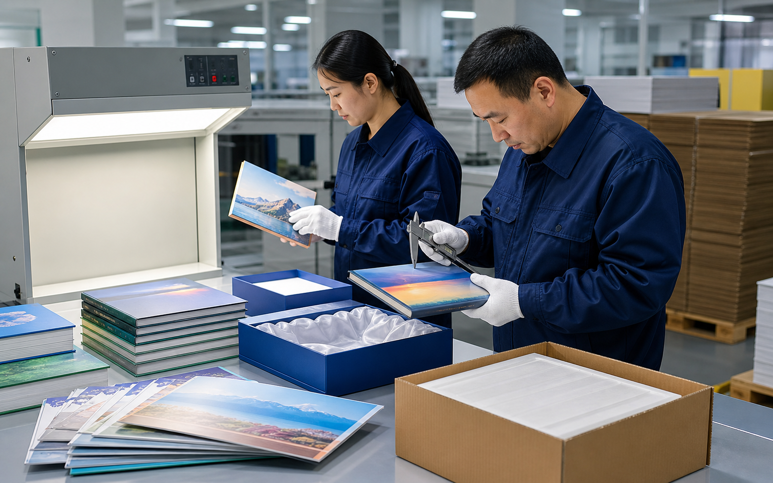 彩色印刷成品检验与包装